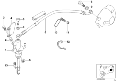 Pompa hamulcowa tylna (34_1160) dla BMW R 1150 RS 01 (0447,0498) ECE