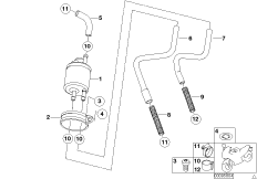 Filtr paliwa (16_0519) dla BMW F 650 CS 02 (0174,0184) ECE