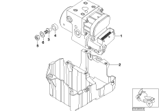 Modulator ciśn. ukł. ABS (34_1260) dla BMW F 650 CS 04 (0177,0187) ECE
