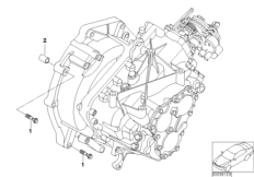 Skrzynia biegów, mocowanie (23_0915) dla MINI R53 Cooper S 3-drzwiowy USA