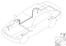 Przewody naprawcze RDC (61_1599) dla BMW 7' E66 760Li Lim ECE
