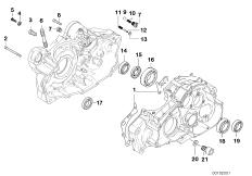 Obudowa silnika, elementy dod. (11_1871) dla BMW F 650 ST 97 (0163,0168) USA