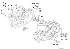 Obudowa silnika, elementy dod. (11_1871) dla BMW F 650 97 (0162) ECE