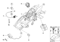 Kolumna kierownicza (32_1270) dla MINI Cabrio R52 Cooper S Cabrio ECE