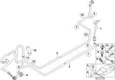 Przewód paliwa/Przewód przepłuk. pow. (16_0505) dla MINI R50 One 1.4i 3-drzwiowy ECE