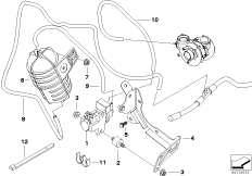 Sterowanie podciśnieniowe-turbospręż. (11_3471) dla BMW 7' E65 730d Lim ECE
