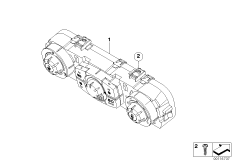 Panel obsługi automatycznej klimatyzacji (64_1267) dla BMW Z4 E85 Z4 3.0i Roa USA