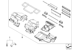 Części obudowy autom.klimatyzacji (64_1294) dla BMW Z4 E86 Z4 3.0si Cou ECE