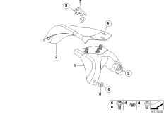 Stabilizator przedni (31_0653) dla BMW F 650 CS 02 (0174,0184) USA