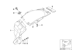 Osłona tylnego koła (46_0361) dla BMW K 1200 RS 01 (0547,0557) USA