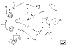 Różne przełączniki (61_1640) dla BMW R 1200 C Indep. 03 (0362,0391) ECE