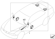 Sound Modul System (03_1457) dla BMW 3' E46 320Ci Cou ECE