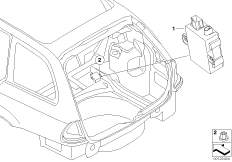 Sterownik pompy paliwowej (16_0557) dla BMW 3' E46 325i Tou USA