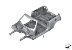 Szkielet karoserii (41_1588) dla MINI Cabrio R57 LCI Coop.S JCW Cabrio ECE