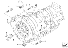 Skrzynia biegów, mocowanie / odpowietrz (24_1040) dla BMW X5 E53 X5 4.4i SAV ECE