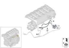 Sterowanie podciśnieniowe-AGR (11_7583) dla BMW 5' E39 530d Tou ECE