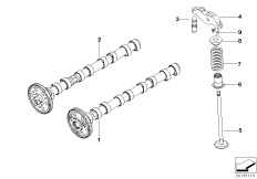 Mechanizm ster.-wałek rozrządu (11_3656) dla BMW X3 E83 X3 2.0d SAV ECE