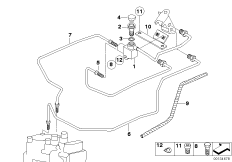 Przewód hamulcowy przedni (34_1316) dla BMW R 1200 Montauk 03 (0309,0319) ECE