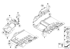 Osłona podwozia (51_5371) dla BMW X3 E83 X3 3.0d SAV ECE