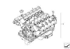 Zespół napędowy silnika (11_3681) dla BMW 5' E61 LCI M5 Tou ECE
