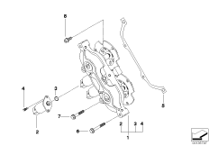 Głowica cylindrów-Vanos (11_3697) dla BMW 5' E61 LCI M5 Tou ECE