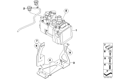 Modulator ciśnienia integralny ABS (34_1419) dla BMW K 1200 LT 04 (0549,0559) USA