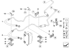Przewód chłodnicy oleju przekładniowego (17_0230) dla BMW 7' E66 750Li Lim ECE