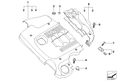 Akustyka silnika (11_3336) dla BMW 3' E46 320td Com ECE