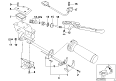 Poj. elem. armatury hamulca ręcznego (32_0930) dla BMW R 1100 S 98 (0422,0432) USA