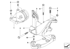 Zawieszenie skrzyni biegów (22_0067) dla MINI R53 Cooper S 3-drzwiowy ECE