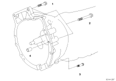 Skrzynia biegów, mocowanie (24_1051) dla BMW 5' E60 525i Lim USA