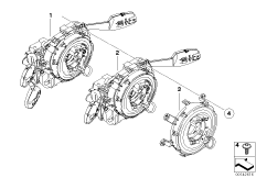 Centrum sterowania kolumny kierownicy (61_2152) dla BMW X6 E71 X6 M50dX SAC ECE