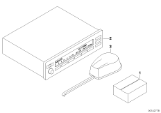 Zestaw do instalacji radia (03_2116) dla BMW X5 E53 X5 4.4i SAV USA