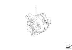 Alternator (12_0614) dla BMW X3 E83 X3 3.0d SAV ECE