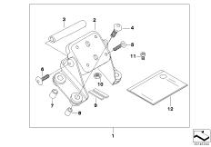 Elem. mont. BMW Navigator & ZUMO (77_0236) dla BMW R 1200 RT 05 (0368,0388) ECE