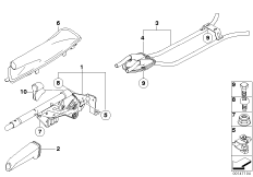 Dźwignia hamulca ręcznego (34_1405) dla BMW 1' E87 LCI 116i 1.6 5-d ECE