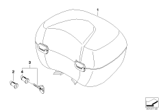 Top Case (46_1362) dla BMW K 1300 GT (0538,0539) USA