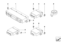 Sterowniki i moduły nadwozia (61_1625) dla BMW Z4 E86 Z4 M3.2 Cou ECE