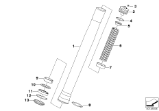 Kolumna (31_0749) dla BMW F 800 GS 11 (0225) BRA