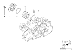 Filtr oleju (11_3889) dla BMW F 650 GS Dakar 04 (0176,0186) USA