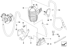 Sterowanie podciśnieniowe-turbospręż. (11_3503) dla BMW 3' E46 330xd Lim ECE