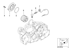 Filtr oleju (11_2933) dla BMW F 650 GS Dakar 04 (0176,0186) USA