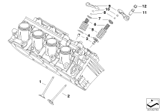 Sterowanie zaworów-wlot/wylot (11_3806) dla BMW K 1200 R (0584,0594) ECE