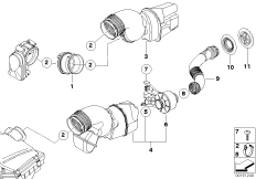 Mieszek/generator dźwięków (13_1173) dla BMW Z4 E85 Z4 3.0i Roa USA