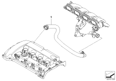 Odpowietrznik skrzyni korbowej (11_3915) dla MINI Cabrio R57 LCI Coop.S JCW Cabrio ECE