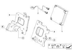 Elektroniczne sterowanie przekładnią (24_1058) dla MINI Cabrio R52 Cooper S Cabrio USA