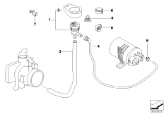 Zawór odpow. zbiornika paliwa (13_2040) dla BMW 5' E39 520i Lim ECE