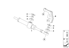 Amortyzator układu kierown. (32_2064) dla BMW F 800 GT 17 (0B53, 0B63) USA