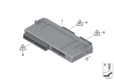 Control unit Junctionbox Elektronik (61_2236) dla BMW 1' E87 LCI 116i 1.6 5-d ECE