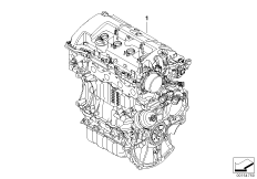Zespół napędowy silnika (11_3981) dla MINI R56 Cooper 3-drzwiowy USA